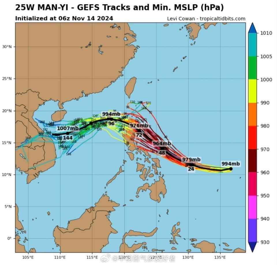 最新台风走向